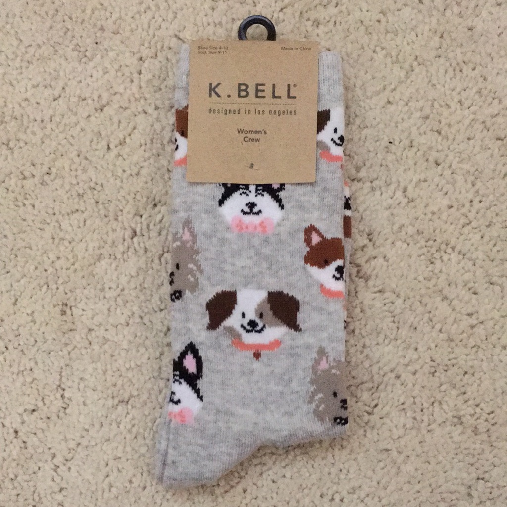 Brand New K Bell Socks  Dogs